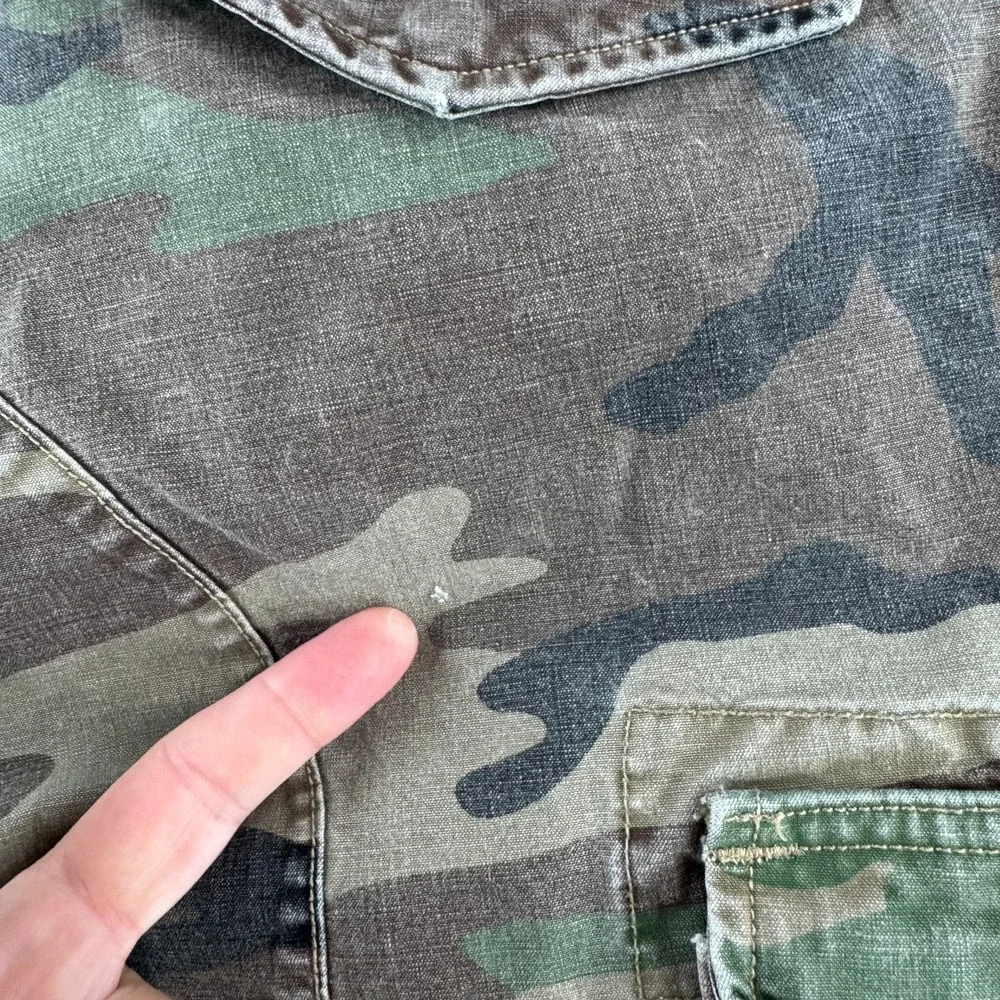 Polo Ralph Lauren Pants Mens 32x30 (Fits 32x26) Military Camo Cargo Slim Fit